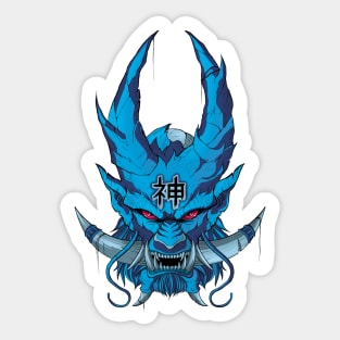 Kami Oni Sticker